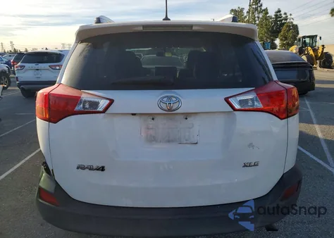 2014 Toyota Rav4 Xle из США, поврежденный, VIN JTMWFREV0ED028933